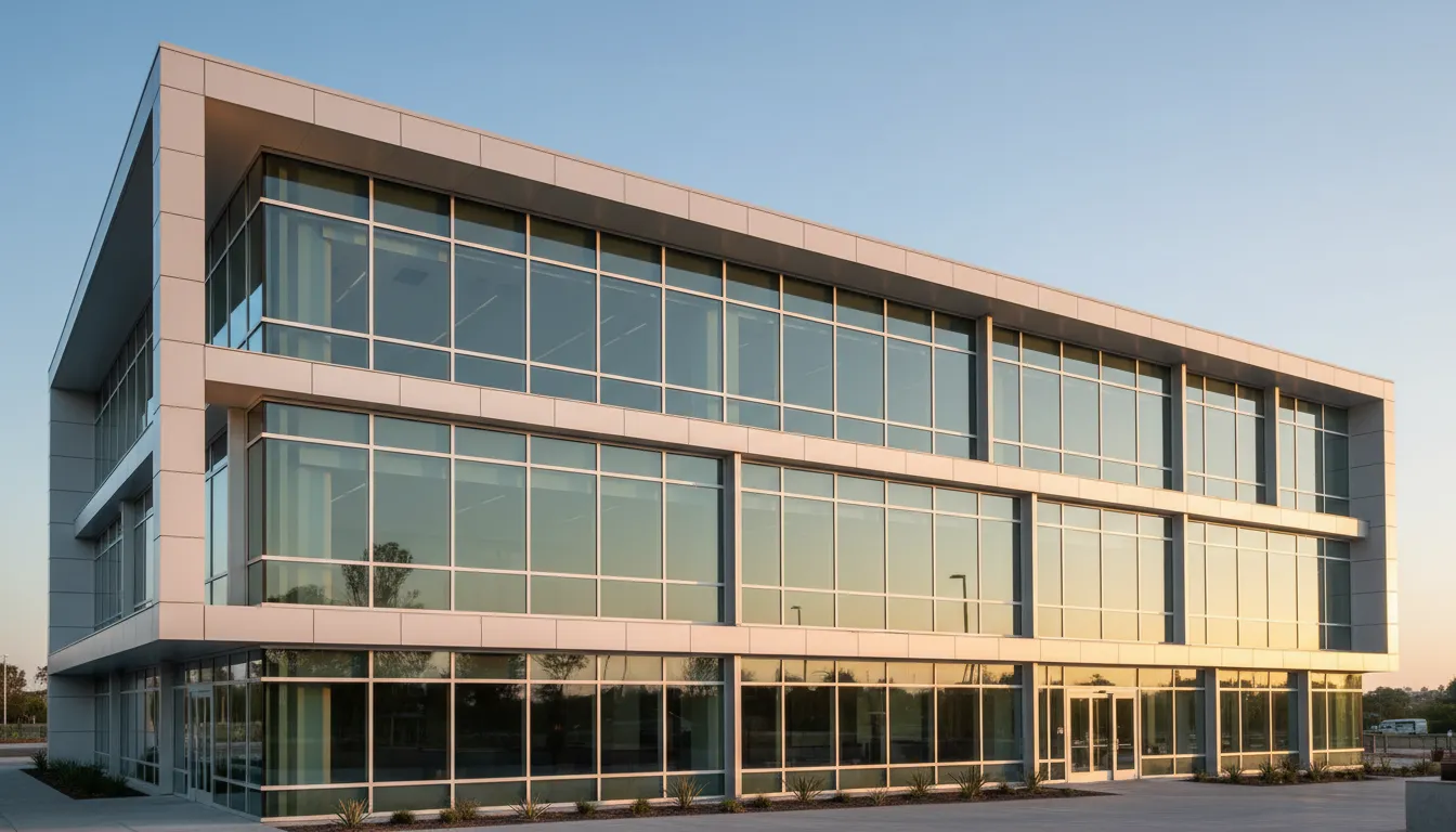 Medical outpatient office building exterior