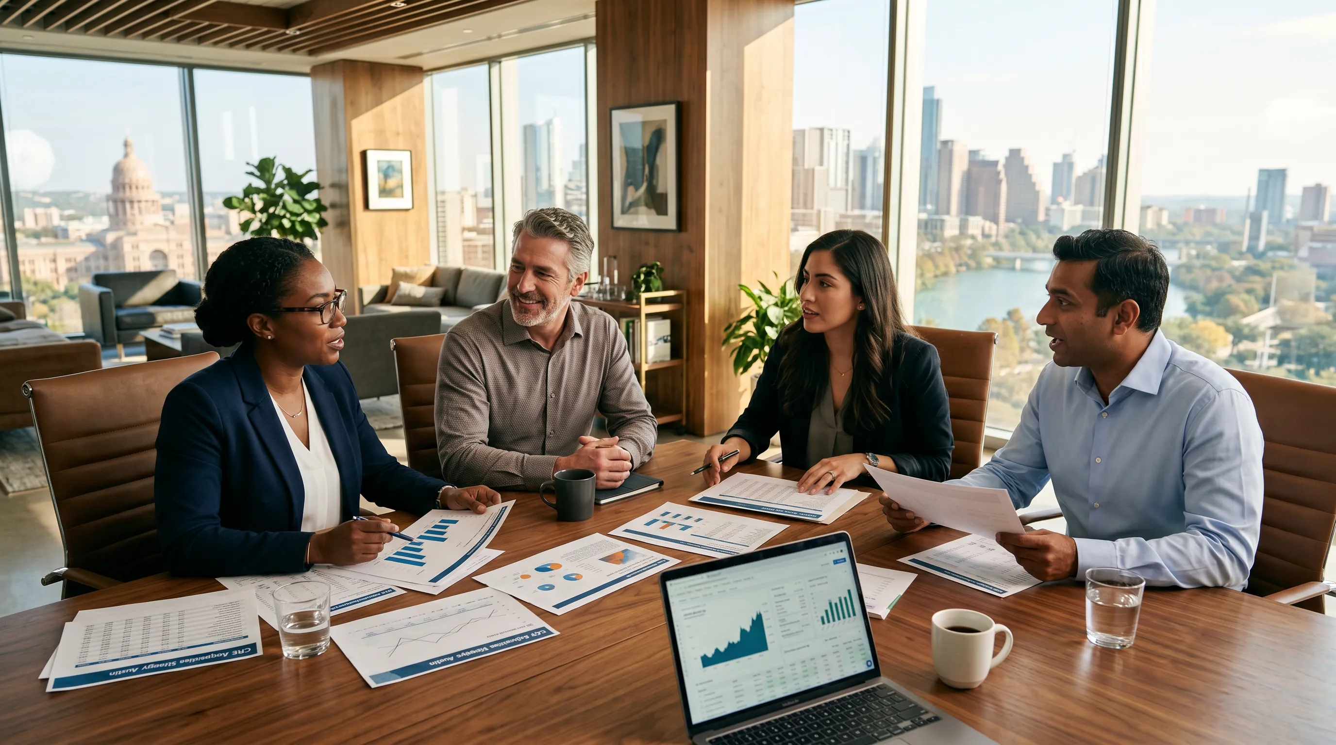 OTIMA Investments Leadership Team Meeting