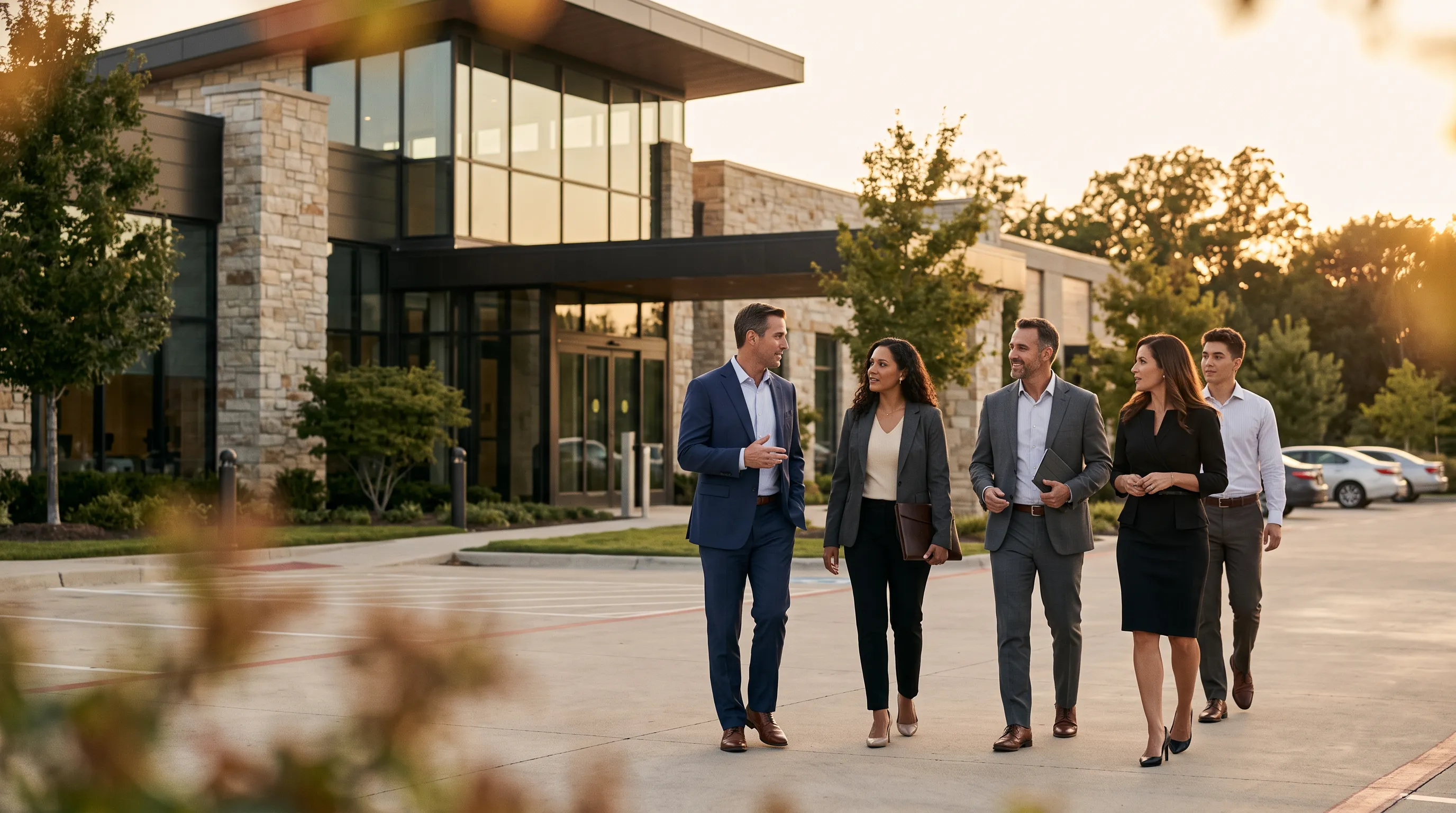 OTIMA team outdoors