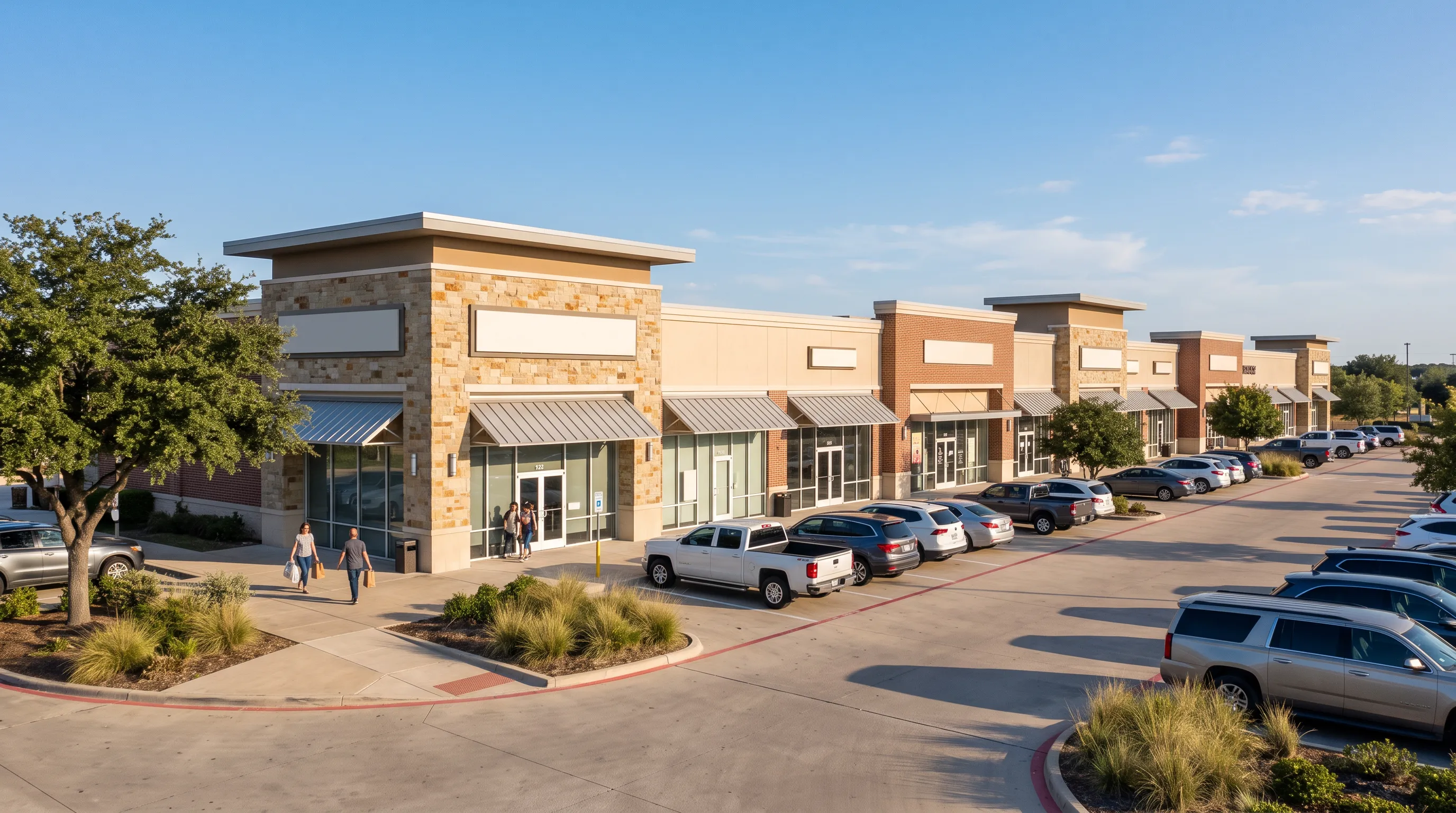 OTIMA Retail Property Center Daytime