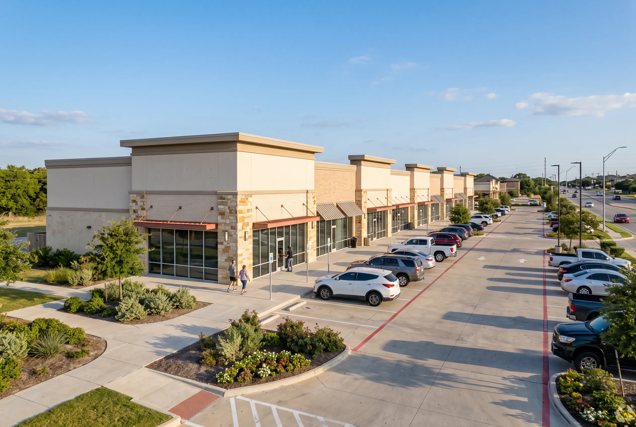 Retail storefront modern center